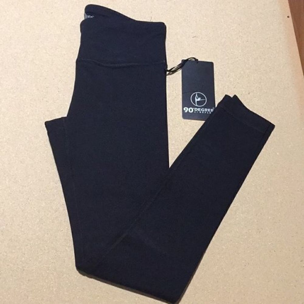 𝅺90 degree high waist tummy control leggings, S